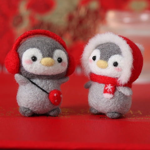 Cool Penguin - DIY Felt Painting Kit