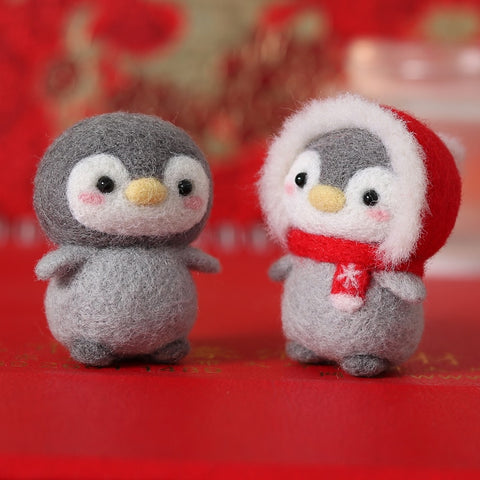 Cute Penguin - DIY Felt Painting Kit