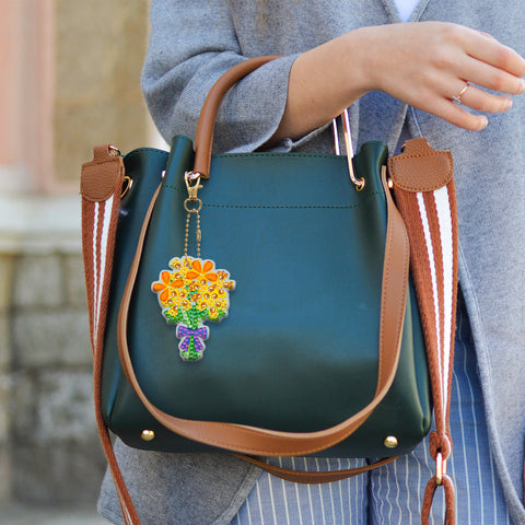 Flower Keychain (5 pack) - Diamond Painting Accessories