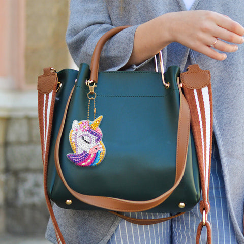 Unicorn Keychain (8 pack) - Diamond Painting Accessories