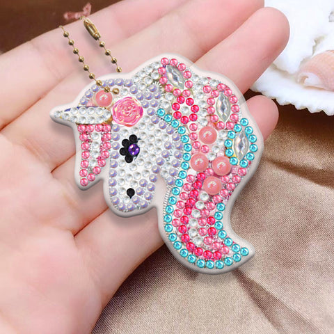 Unicorn Keychain (6 pack) - Diamond Painting Accessories