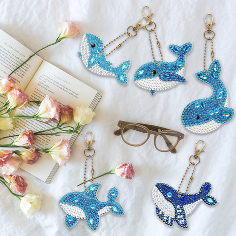 Sea Animals (5 pack) - Diamond Painting Accessories
