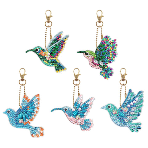 Bird Keychain (5 pack) - Diamond Painting Accessories