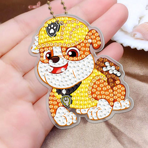 Paw Patrol Keychain (6 pack) - Diamond Painting Accessories