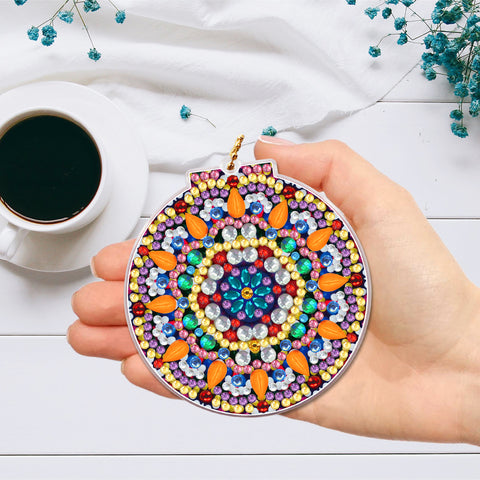 Heart Maze Keychain Ornaments (2 pack) - Diamond Painting Accessories