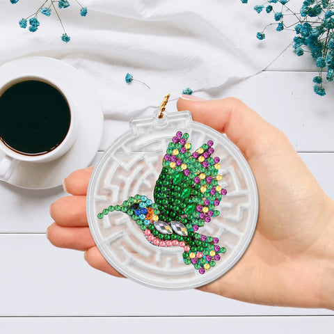 Bird Keychain Ornaments (2 pack) - Diamond Painting Accessories