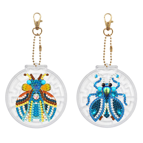 Insect Keychain Ornaments (2 pack) - Diamond Painting Accessories