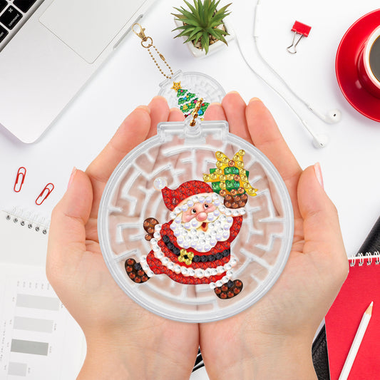 Christmas Keychain Ornaments (2 pack) - Diamond Painting Accessories