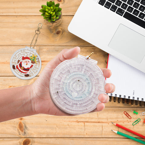 Christmas Keychain Ornaments (2 pack) - Diamond Painting Accessories