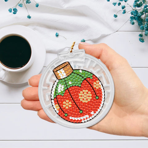 Christmas Keychain Ornaments (2 pack) - Diamond Painting Accessories