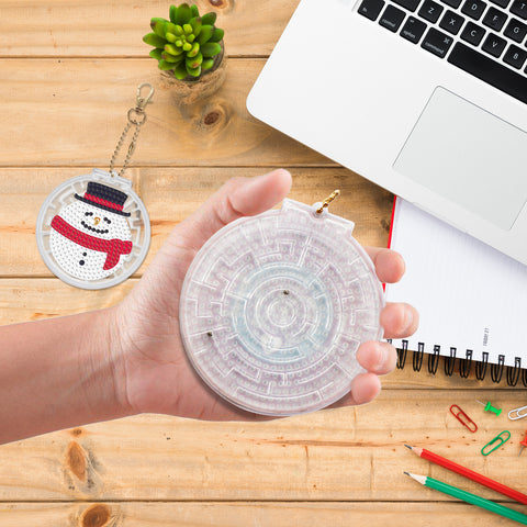 Christmas Keychain Ornaments (2 pack) - Diamond Painting Accessories