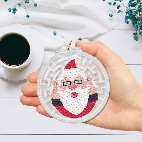 Christmas Keychain Ornaments (2 pack) - Diamond Painting Accessories