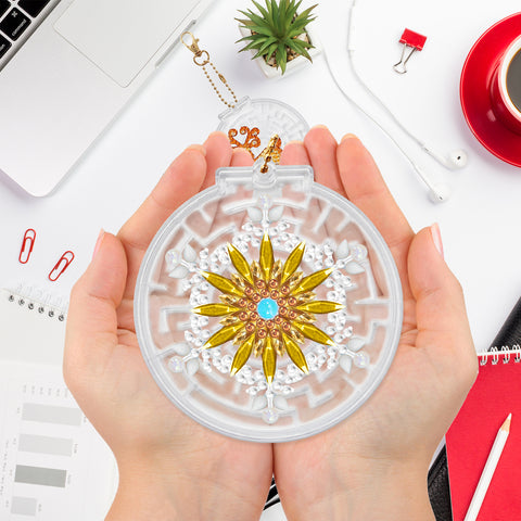 Christmas Keychain Ornaments (2 pack) - Diamond Painting Accessories