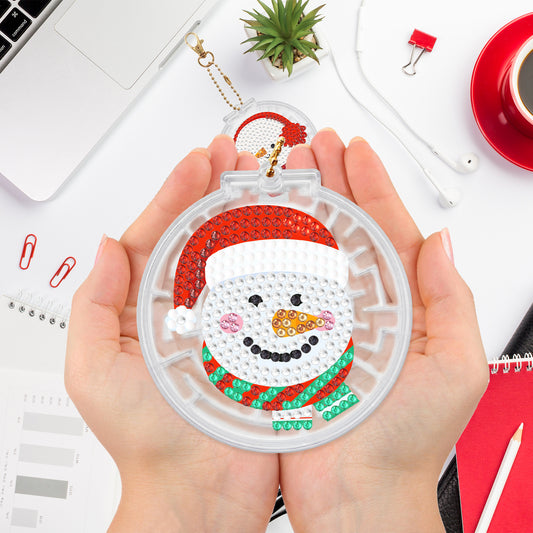 Christmas Keychain Ornaments (2 pack) - Diamond Painting Accessories