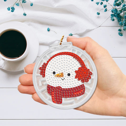 Christmas Keychain Ornaments (2 pack) - Diamond Painting Accessories