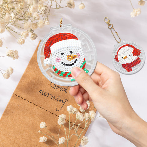 Christmas Keychain Ornaments (2 pack) - Diamond Painting Accessories