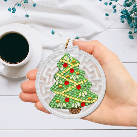 Christmas Keychain Ornaments (2 pack) - Diamond Painting Accessories