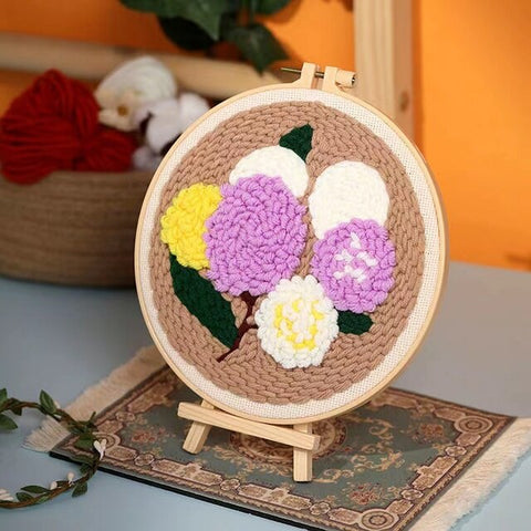 Flowers - Punch Needle Kit