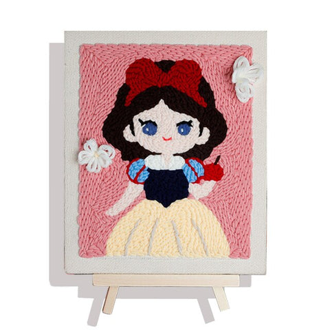Snow White - Punch Needle Kit