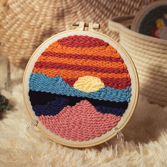 Sunset - Punch Needle Kit