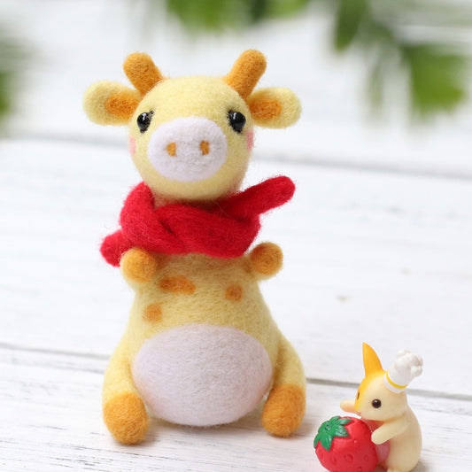 Giraffe - DIY Felt Painting Kit