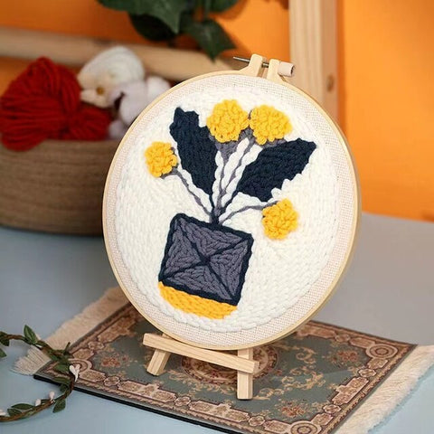 Flowers - Punch Needle Kit