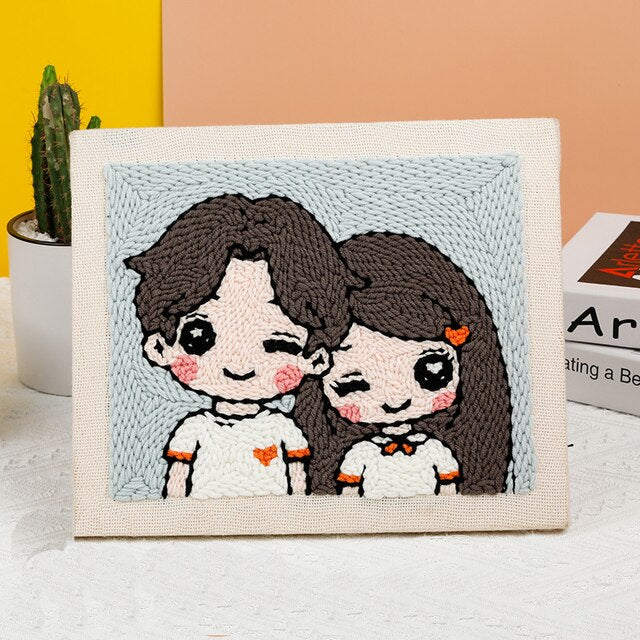 In Love - Punch Needle Kit