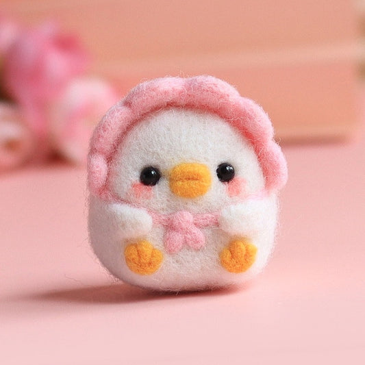 Baby Duck - DIY Felt Painting Kit