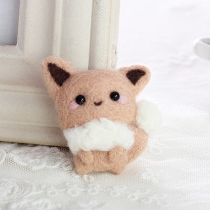 Fennekin Pokemon - DIY Felt Painting Kit