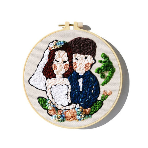 Wedding - Punch Needle Kit