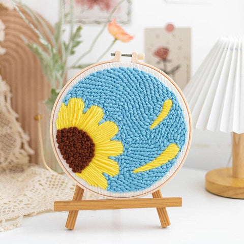Sunflower - Punch Needle Kit