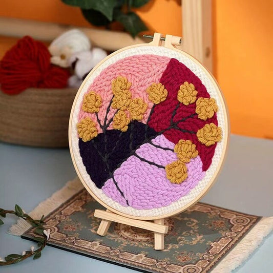 Flowers - Punch Needle Kit
