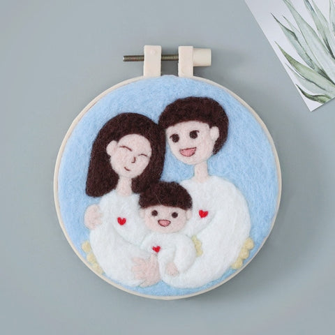Family - DIY Felt Painting Kit